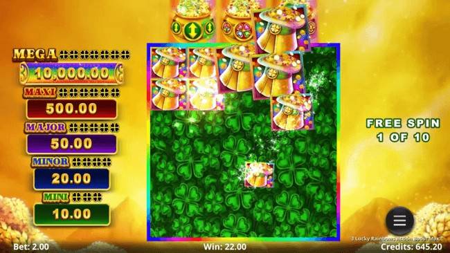 Análise Completa do Slot 3 Lucky Rainbows Action Boost