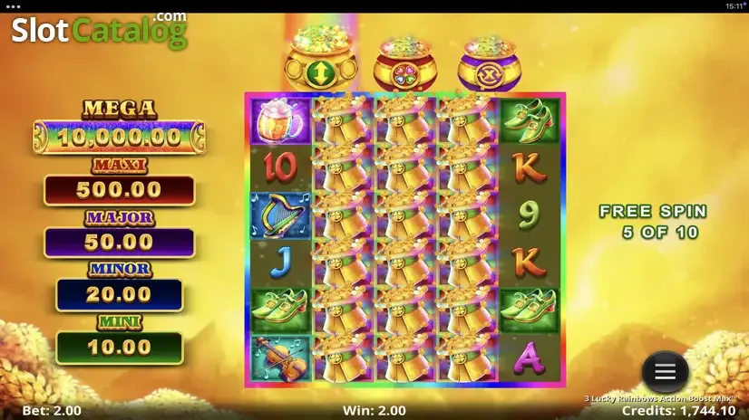 Como Funciona o 3 Lucky Rainbows