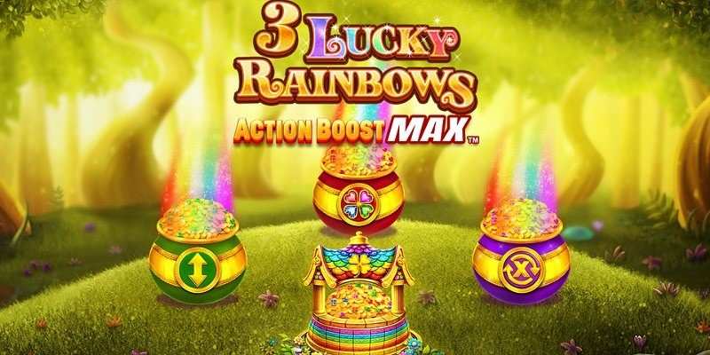 Explore a Versão Demo Grátis do 3 Lucky Rainbows Action Boost